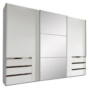 MID.YOU SKRIŇA S POS. DVER. – HOR.VED, strieborná, biela, 300/216/65 cm vyobraziť
