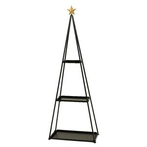 DEKORAČNÝ REGÁL, hrdzavá vyobraziť