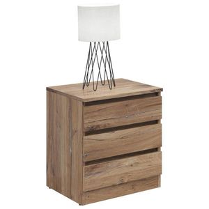 NOČNÝ STOLÍK, tmavý dub, 45/52/42 cm vyobraziť