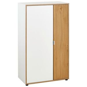 Livetastic SKRINKA NA DOKUMENTY, divoký dub, biela, farba duba, 67/112/35 cm vyobraziť