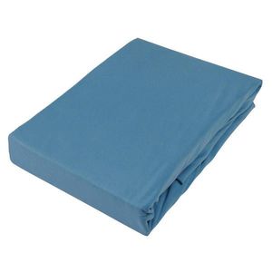 Novel NAPÍNACIA PLACHTA NA BOXSPRIN, džersej, modrá, 140/220 cm vyobraziť