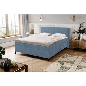 MID.YOU AMERICKÁ POSTEĽ, 180/200 cm, modrá vyobraziť