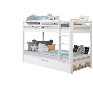 MID.YOU POSCHODOVÁ POSTEĽ, 90/200 cm biela vyobraziť