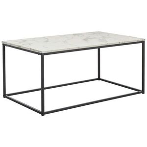 MID.YOU KONFERENČNÝ STOLÍK, čierna, biela, kov, kompozitné drevo, 100/60/45 cm vyobraziť