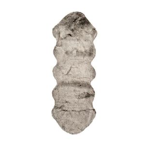 KOŽUŠINOVÝ KOBEREC, 60/180 cm, hnedá, olivovozelená vyobraziť