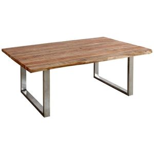 Landscape KONFERENČNÝ STOLÍK, farba akácie, farba ušľachtilej ocele, drevo, kov, 118/70/45 cm vyobraziť