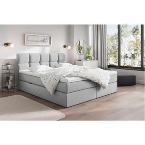 Livetastic AMERICKÁ POSTEĽ, 200/220 cm, svetlosivá vyobraziť
