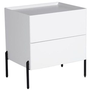 Livetastic NOČNÝ STOLÍK, biela, 50/55/40 cm vyobraziť