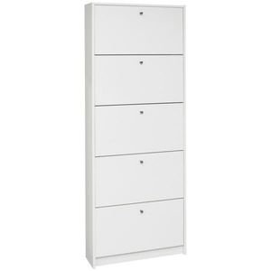 Xora VÝKLOPNÁ SKRINKA NA TOPÁNKY, biela, 60/168/16 cm vyobraziť