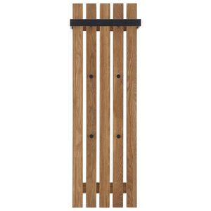 VEŠIAKOVÝ PANEL, prírodná farba, čierna, dub, 40/120/22 cm vyobraziť