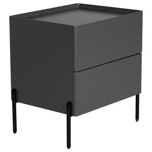 Livetastic NOČNÝ STOLÍK, sivá, 50/55/40 cm vyobraziť