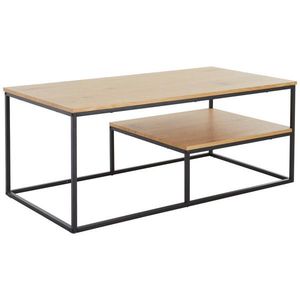 MID.YOU KONFERENČNÝ STOLÍK, čierna, farba duba, kov, kompozitné drevo, 110/60/45 cm vyobraziť