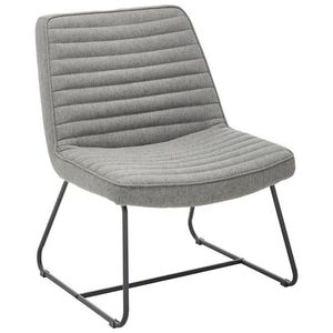 P & B KRESLO, textil, sivá vyobraziť