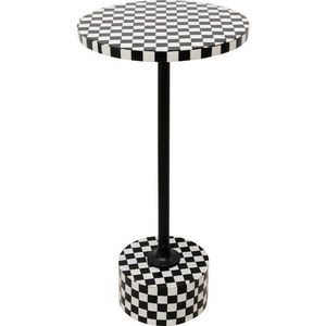 Kare-Design PRÍRUČNÝ STOLÍK, čierna, biela vyobraziť