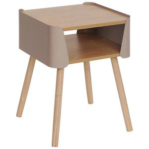 Xora NOČNÝ STOLÍK, borovica, prírodná farba, béžová, 40/54, 5/39 cm vyobraziť
