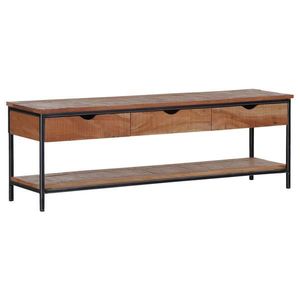 Livetastic NÍZKA KOMODA, recyklované drevo, prírodná farba, 140/50/40 cm vyobraziť