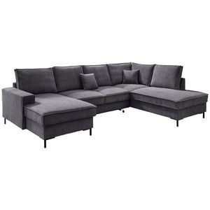 MID.YOU SEDACIA SÚPRAVA, textil, sivá vyobraziť