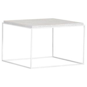 Boxxx KONFERENČNÝ STOLÍK, biela, kov, kameň, 60/60/40 cm vyobraziť