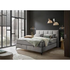 MID.YOU AMERICKÁ POSTEĽ, 180/200 cm, sivá vyobraziť