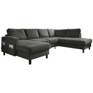 MID.YOU SEDACIA SÚPRAVA, textil, tmavosivá vyobraziť