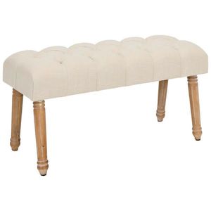 Livetastic LAVICA, drevo, textil, kompozitné drevo, 100/48/40 cm vyobraziť