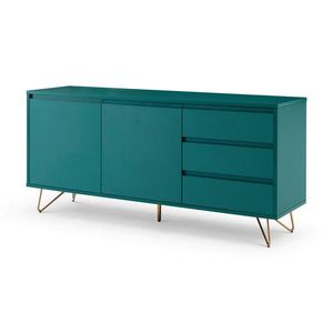 Livetastic ŠIROKÁ KOMODA, modrá, 150/70/40 cm vyobraziť