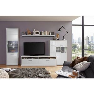 Livetastic OBÝVACIA STENA, sivá, strieborná, biela vyobraziť