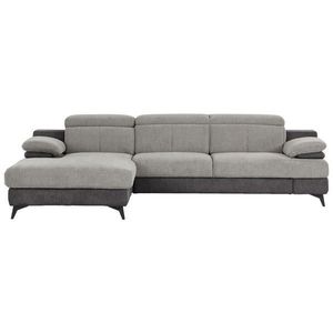 Livetastic ROHOVÁ SEDACIA SÚPRAVA, textil, svetlosivá, tmavosivá vyobraziť