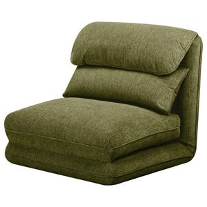 Livetastic ROZKLADACIE KRESLO, kov, textil, olivovozelená vyobraziť