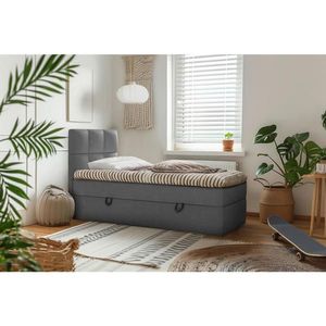 MID.YOU AMERICKÁ POSTEĽ, 90/200 cm, antracitová vyobraziť