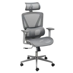 MID.YOU OTOČNÁ STOLIČKA, sieťovina, sivá vyobraziť