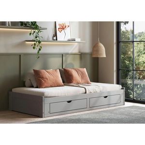 MID.YOU VÝSUVNÁ POSTEĽ, 90/200 cm sivá vyobraziť