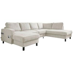 MID.YOU SEDACIA SÚPRAVA, textil, béžová vyobraziť