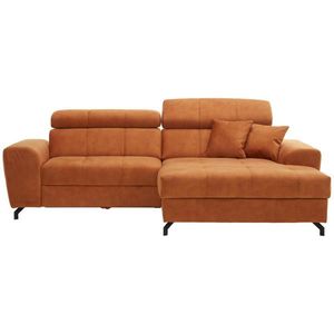 Carryhome ROHOVÁ SEDACIA SÚPRAVA, textil, oranžová vyobraziť