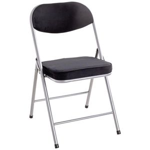 SKLADACIE KRESLO, čierna, hliníková vyobraziť