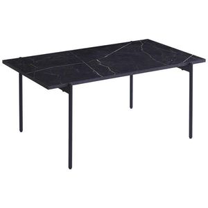 Ti'me KONFERENČNÝ STOLÍK, čierna, kov, kompozitné drevo, 100/60/45 cm vyobraziť