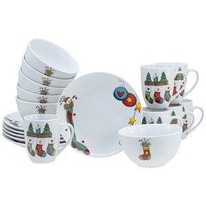 Creatable RAŇAJKOVÁ SÚPRAVA Luna Socken 18-dielne vyobraziť