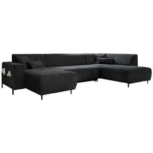 MID.YOU SEDACIA SÚPRAVA, textil, tmavosivá vyobraziť