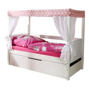 MID.YOU POSTEĽ S NEBESAMI, 80/160 cm ružová, biela vyobraziť