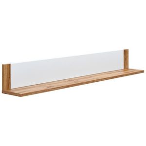 Ti'me NÁSTENNÁ POLICA, biela, farba duba, 148/20/20 cm vyobraziť