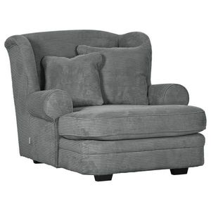 Ambia Home XXL KRESLO, textil, tmavosivá vyobraziť