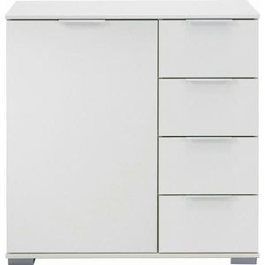 Carryhome KOMODA, biela, 81/83/41 cm vyobraziť
