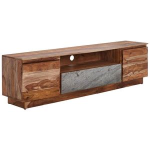Livetastic NÍZKA KOMODA, akácia, indický palisander, prírodná farba, 190/53/41 cm vyobraziť