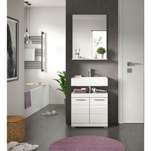 MID.YOU KÚPEĽŇA biela s vysokým leskom vyobraziť