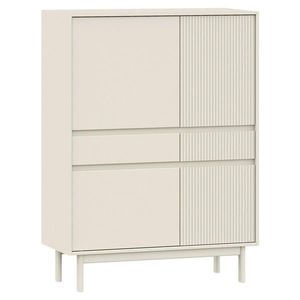 Livetastic VYSOKÁ KOMODA, pínia, béžová, 102/136/42 cm vyobraziť