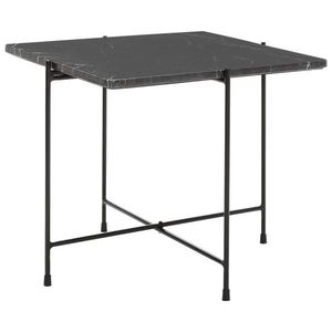 Livetastic KONFERENČNÝ STOLÍK, čierna, kov, kameň, 50/50/45 cm vyobraziť