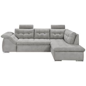 MID.YOU ROHOVÁ SEDACIA SÚPRAVA, textil, kompozitné drevo, sivá vyobraziť