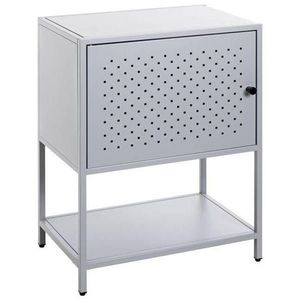 NOČNÝ STOLÍK, sivá, 45/60/30 cm vyobraziť