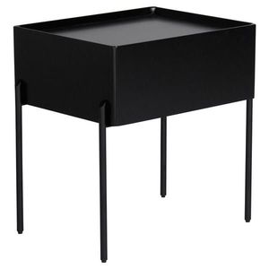Livetastic NOČNÝ STOLÍK, čierna, 50/55/40 cm vyobraziť