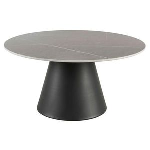 MID.YOU KONFERENČNÝ STOLÍK, sivá, čierna, kov, keramika, 80/80/39 cm vyobraziť